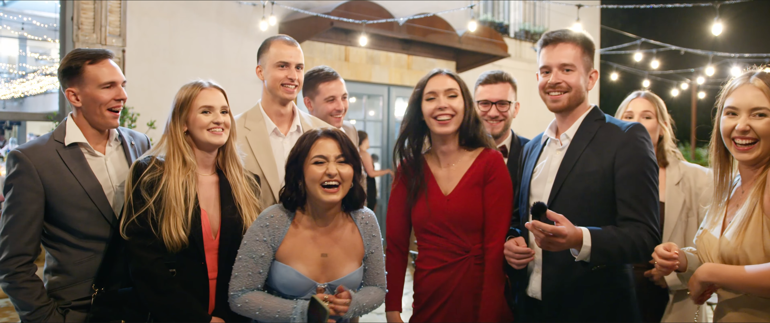 Kadr z dokumentalnego filmu ślubnego Bianka & Jakub Viva l’amore!