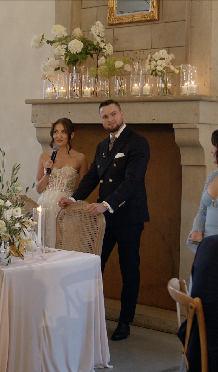 Kadr z dokumentalnego filmu ślubnego Bianka & Jakub Viva l’amore!